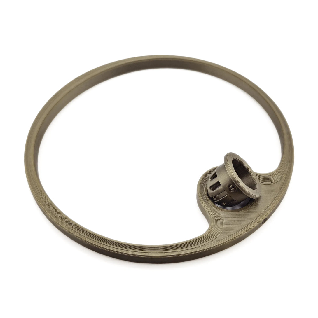 Betta Fish Feeding Ring with Worm Feeder Cone - Floating Fish Tank Portal