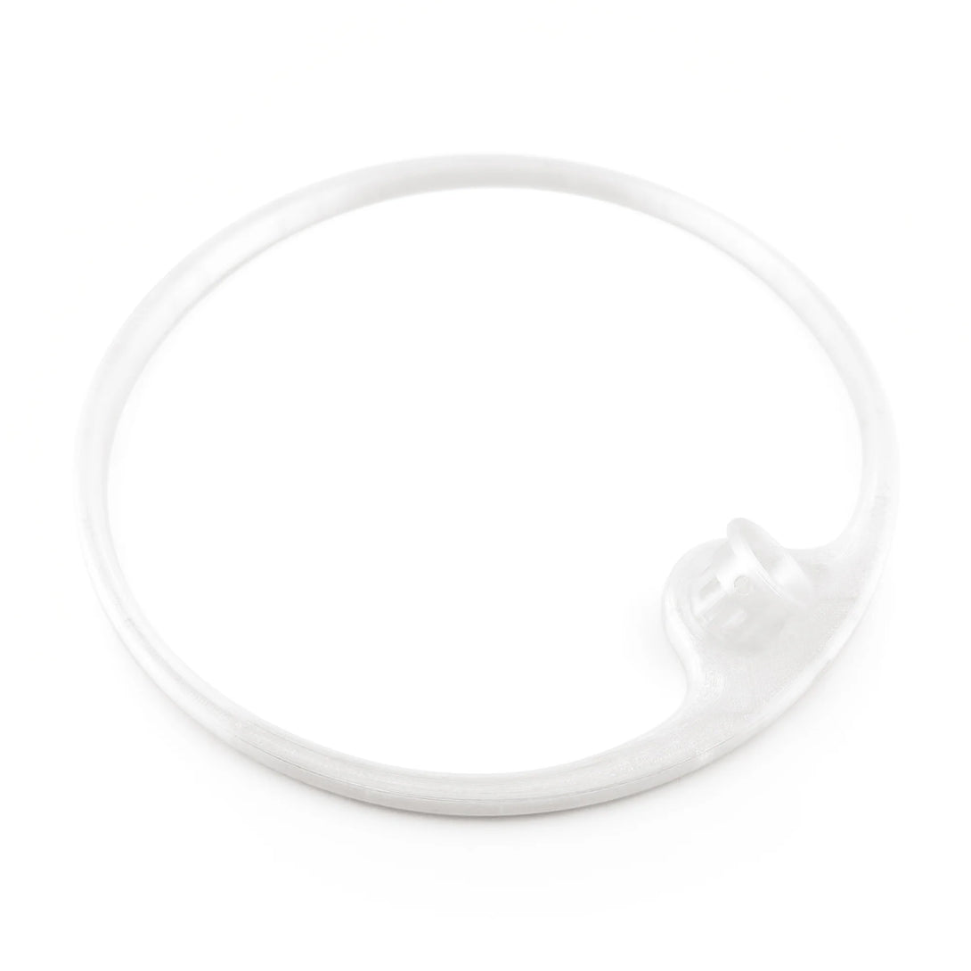 Betta Fish Feeding Ring with Worm Feeder Cone - Floating Fish Tank Portal