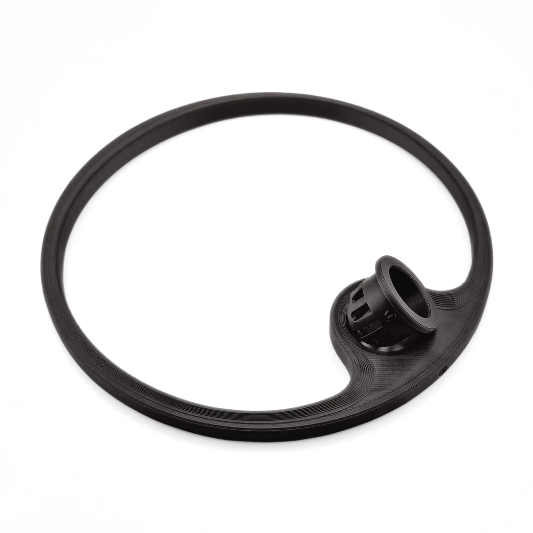 Betta Fish Feeding Ring with Worm Feeder Cone - Floating Fish Tank Portal