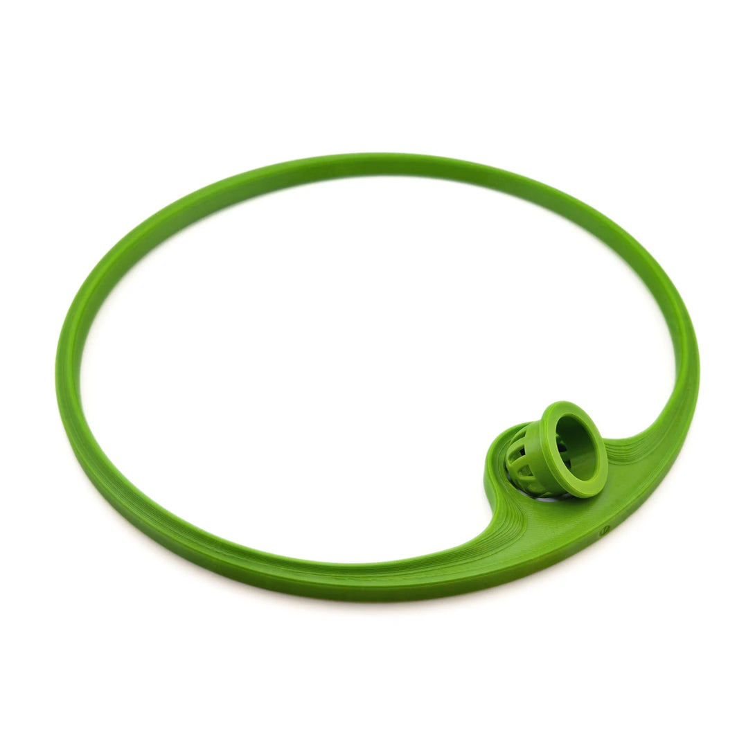 Betta Fish Feeding Ring with Worm Feeder Cone - Floating Fish Tank Portal