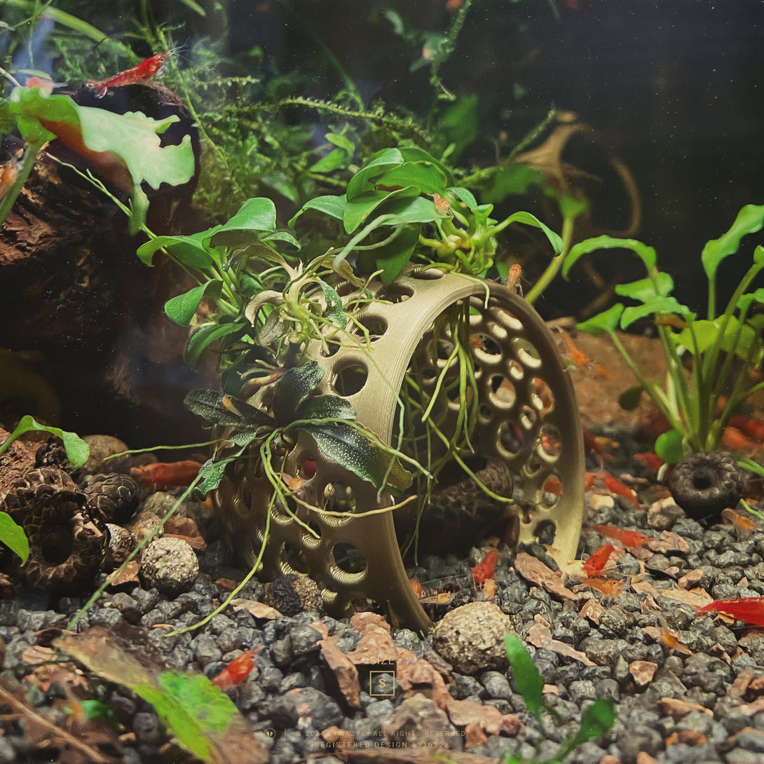 Cave Lounge Hammock - Aquarium Ornament for Betta, Fish, and Shrimp